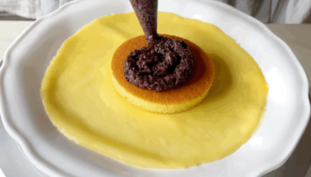 千層蛋糕的新造型,用平底鍋就能做,全新搭配